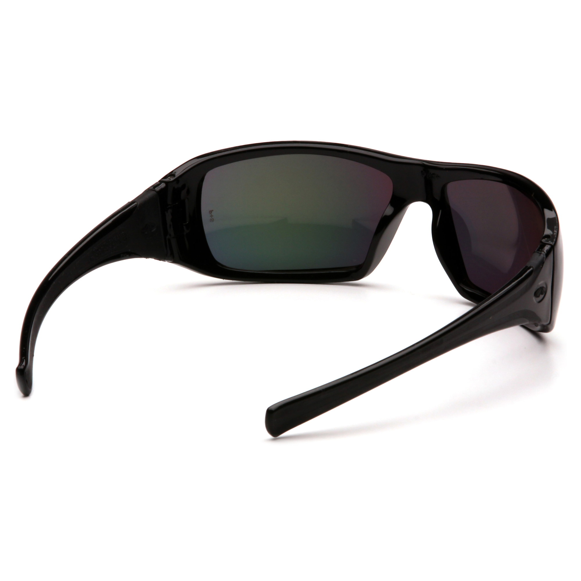 Pyramex Safety Goliath Safety Glasses — Black Frame, Gray Polarized Lens, Model# SB5621D